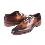 Wing-Tip Oxfords // Bordeaux + Camel (Euro: 46)