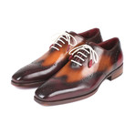 Wing-Tip Oxfords // Bordeaux + Camel (Euro: 46)