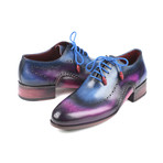 Opanka Construction Oxfords // Blue + Purple (Euro: 41)