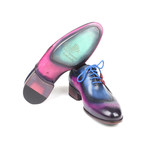 Opanka Construction Oxfords // Blue + Purple (Euro: 41)