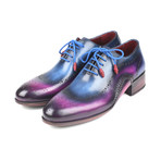 Opanka Construction Oxfords // Blue + Purple (Euro: 45)