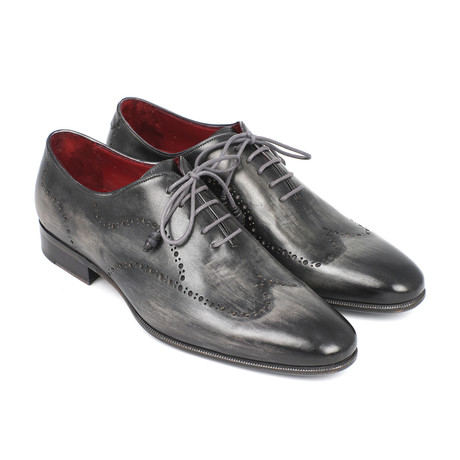 Wing-Tip Oxfords // Gray (Euro: 38)