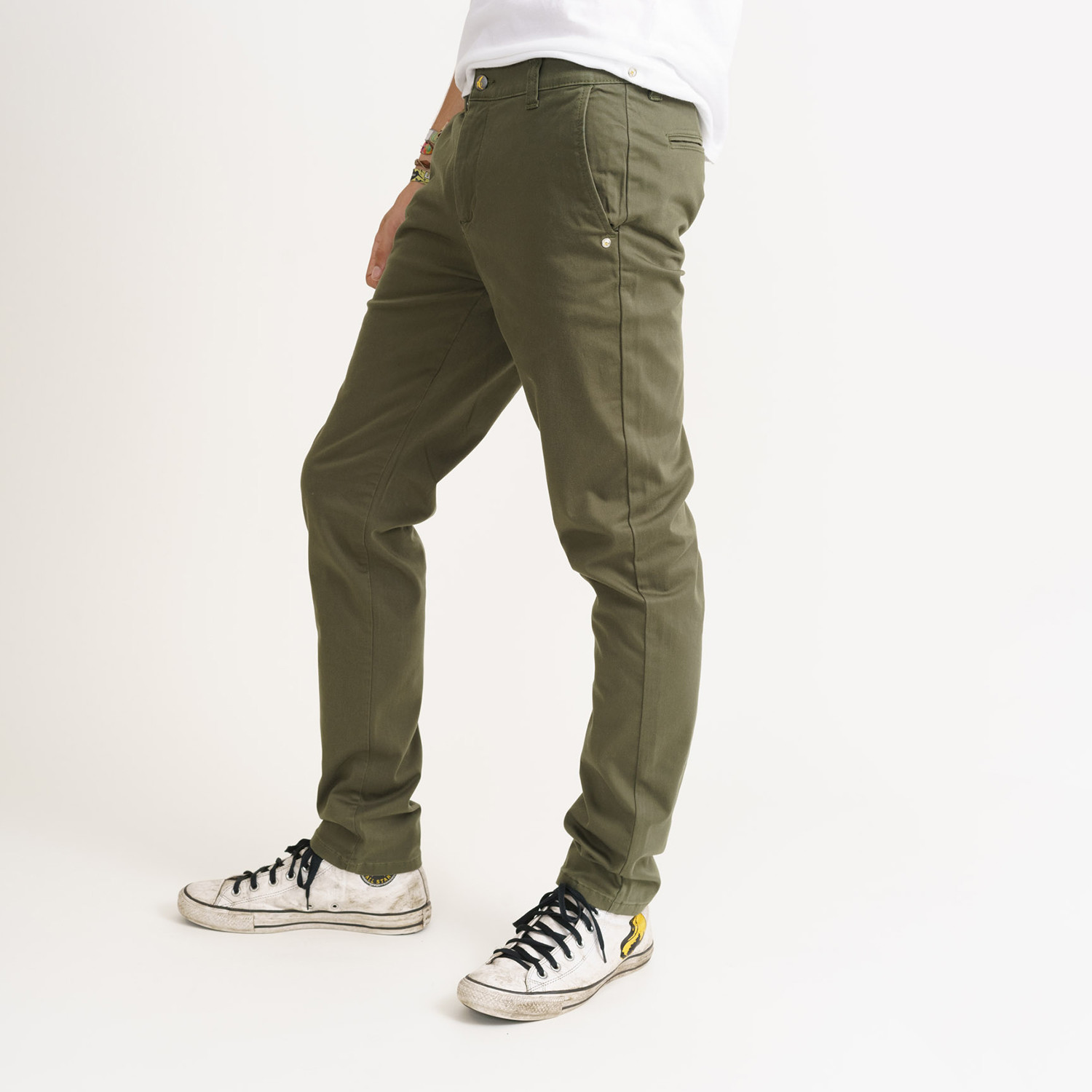 Chino // Olive Green (36WX32L) - Monkee Genes - Touch of Modern