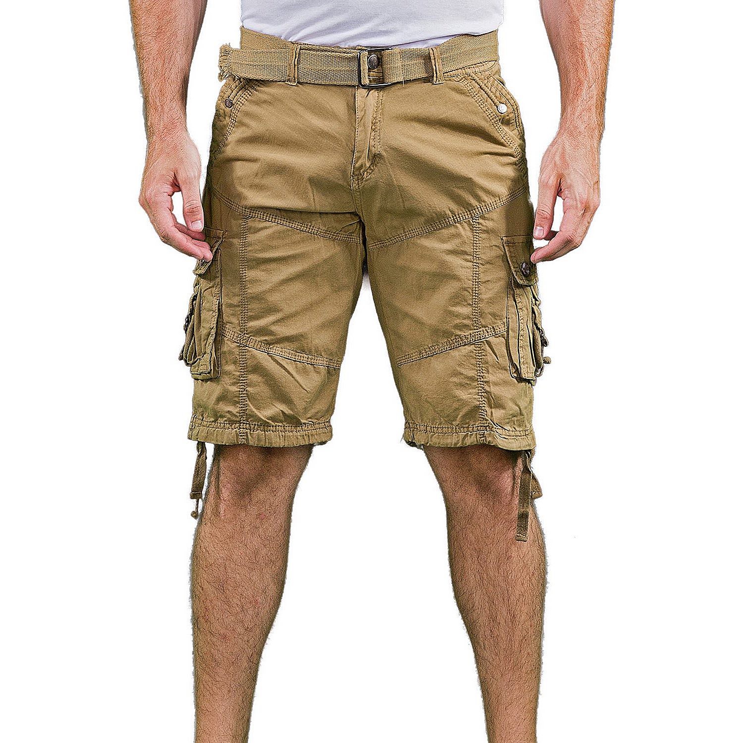 what to wear with khaki cargo shorts