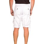 Cargo Shorts // White (40)