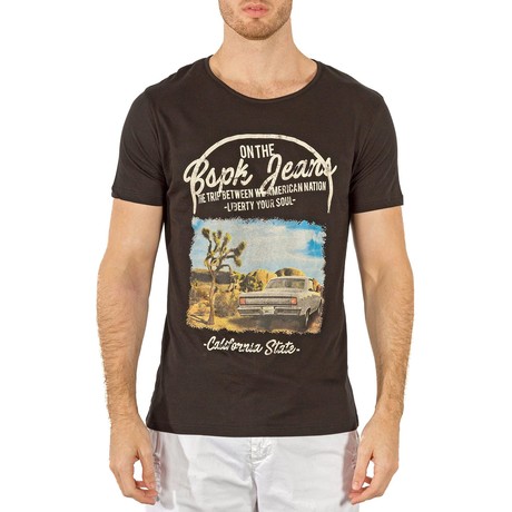 Bspk Jeans California State T-Shirt // Black (XS)