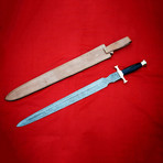 Damascus Steel Sword // 1123