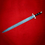 Damascus Steel Sword // 1124