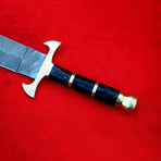 Damascus Steel Sword // 1124