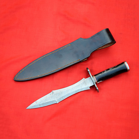 Damascus Steel Dagger // 1137