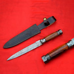 Damascus Steel Dagger // 1139