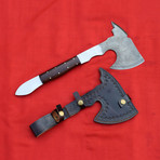 Damascus Steel Axe // 1141