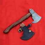 Damascus Steel Axe // 1145