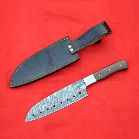 Damascus Steel Chef Knife // 1180