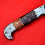 Damascus Steel Hunting Knife // 1186