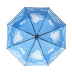 Double Canopy Folding Umbrella