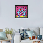 Keith Haring // Pop Shop Heart // 1986 (18"W x 18"H x 1"D)