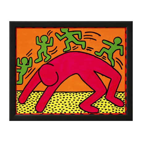 Keith Haring // Untitled // 1982 (11"W x 9"H x 1"D)