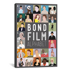 Bond Film Alphabet (26"W x 18"H x 0.75"D)