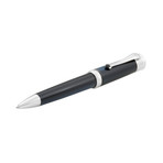 Desiderio Ballpoint Pen // Silver Navy Blue