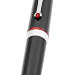 Desiderio Rollerball Pen // Black Red