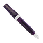 Micra Ballpoint Pen // Sterling Silver Purple
