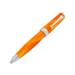 Micra Ballpoint Pen // Sterling Silver Orange