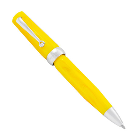 Micra Ballpoint Pen // Sterling Silver Yellow