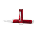 Micra Rollerball Pen // Sterling Silver Red