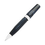 Micra Ballpoint Pen // Sterling Silver Blue