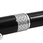 Piacere Chrome Micro Ballpoint Pen // Jet Black
