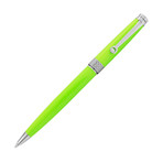 Piacere Chrome Micro Ballpoint Pen // Lime Green