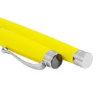Piacere Chrome Rollerball Pen // Electric Yellow