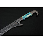 Damascus Machete Sword //9224