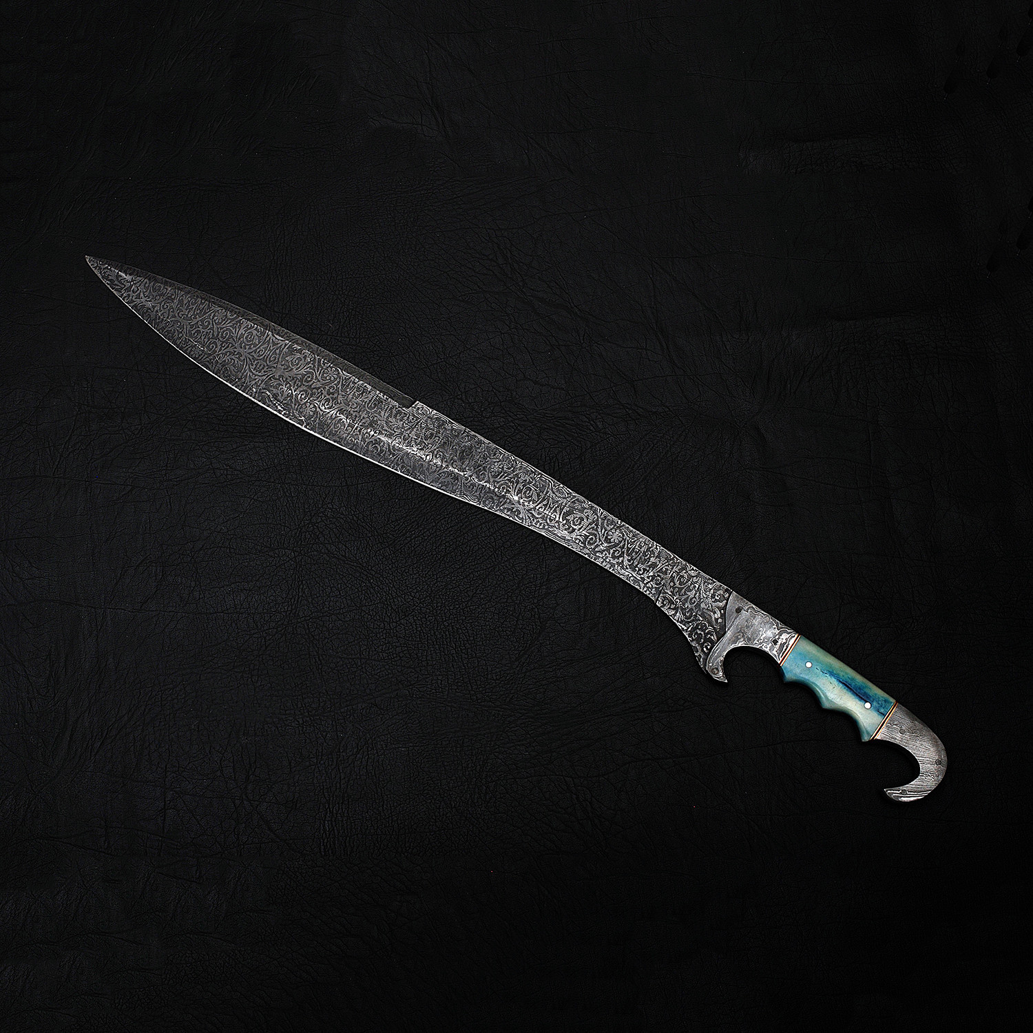 Damascus Machete Sword //9224 - Black Forge Knives - Touch of Modern