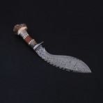 Damascus KuKri Knife // BK0139