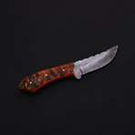 Damascus Skinner Knife // HK0214