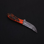 Damascus Skinner Knife // HK0214