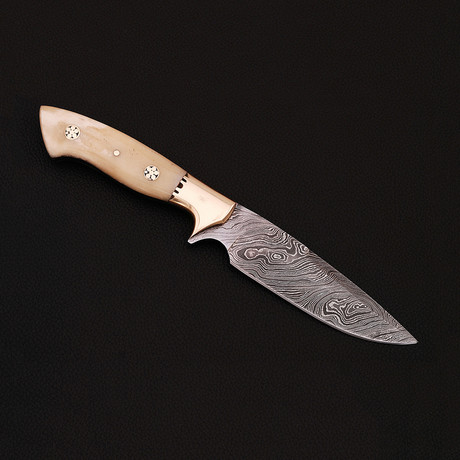 Damascus Skinner Knife // HK0217
