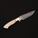 Damascus Skinner Knife // HK0217