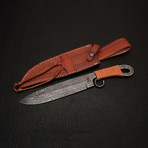 Damascus Medieval Viking Knife // HK0232