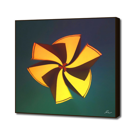 Pinwheel (16"W x 16"H x 1.5"D // Artblock)