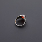 Red Eye Agate Ring (Size 8)