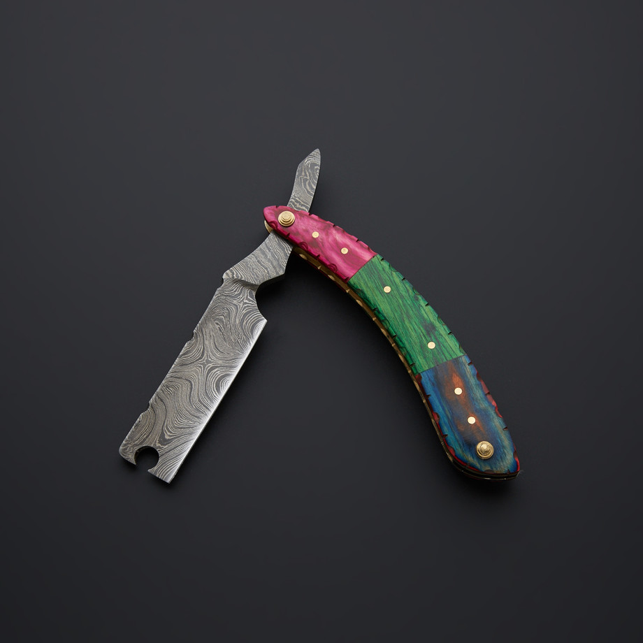 Evermade Traders - Stainless & Damascus Steel Razors - Touch of Modern