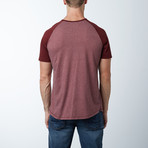 Raglan Short Sleeve // Burgundy (L)