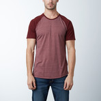 Raglan Short Sleeve // Burgundy (L)