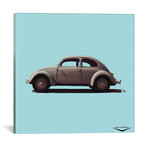 1946 Volkswagen 1100 Beetle (18"W x 18"H x 0.75"D)