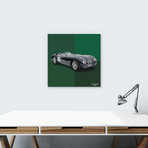 1951 Jaguar CType (18"W x 18"H x 0.75"D)