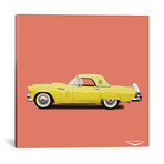 1957 Ford Thunderbird (18"W x 18"H x 0.75"D)