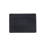 Card Case // Chevron (Black + Black)